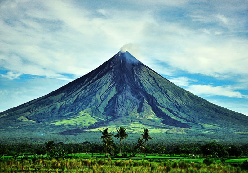 Mayon Volcano Travel Attractions Destinations Philippines