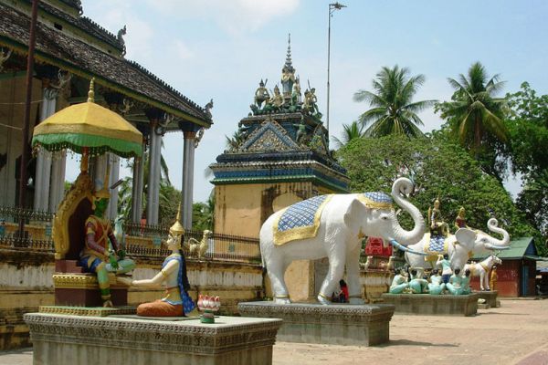 White Elephant Pagoda Battambang